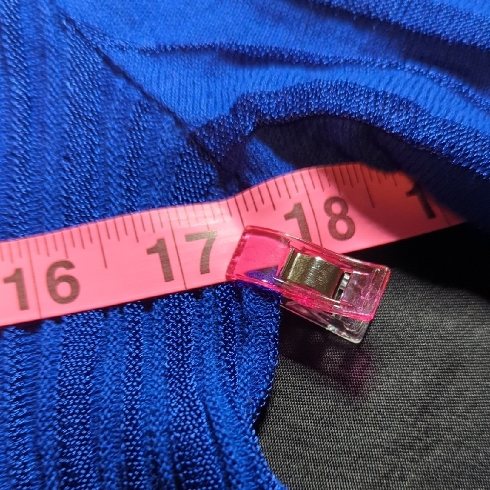 Chico's Electric Blue Camisole New With Tags Beautiful See-through.... - Picture 10 of 14